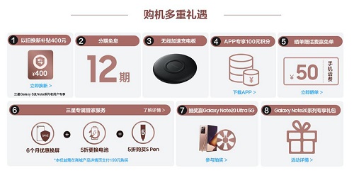 三星Galaxy Note20系列攜多重購機好禮來襲 買到就是賺到！