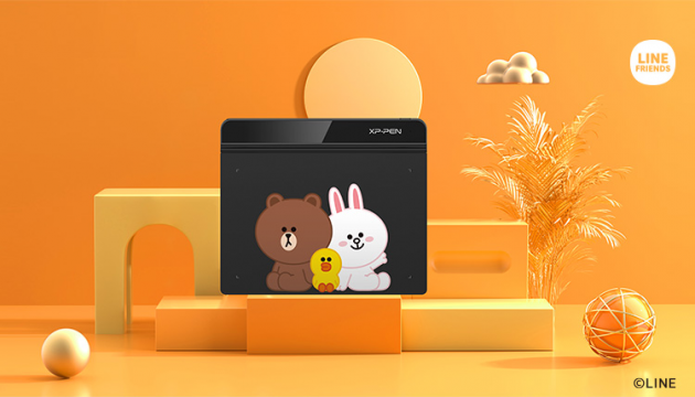 XP-PEN與LINE FRIENDS達成戰(zhàn)略合作， 用科技+時尚對話年輕消費者