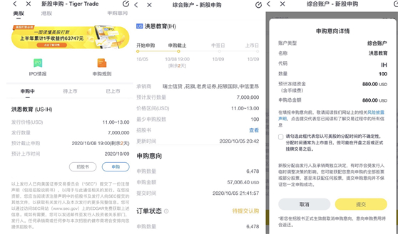 完美系洪恩教育赴美上市，老虎證券任承銷(xiāo)商0費(fèi)用獨(dú)家打新通道已開(kāi)啟