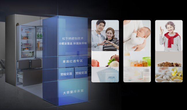 松下冰箱發(fā)布纖雅?自由嵌入系列新品，引領(lǐng)廚居美學(xué)新時代