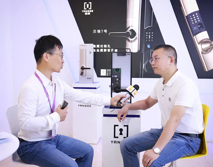 第二屆鎖博會上智能門鎖最閃亮的一顆星：楊格智控 安全穩(wěn)定！