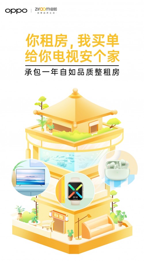 打工人的“智美”新家 OPPO為你買單！