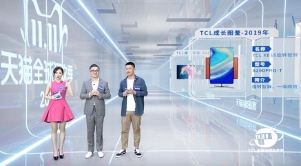 TCL天貓總裁超級直播，開創(chuàng)AR直播新玩法