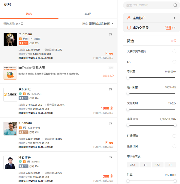深耕技術(shù)5年，F(xiàn)OLLOWME 已支持全球 3，000 家交易商賬戶連接！