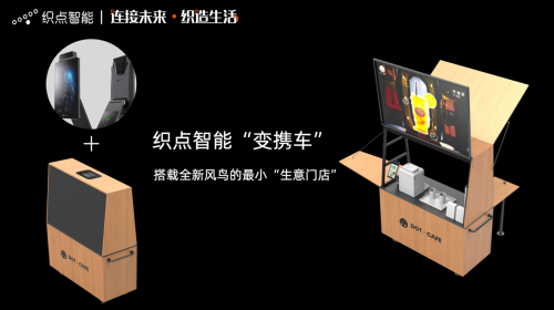 刷臉支付+互動營銷兩不誤，織點(diǎn)智能發(fā)布商用智能超輕雙屏