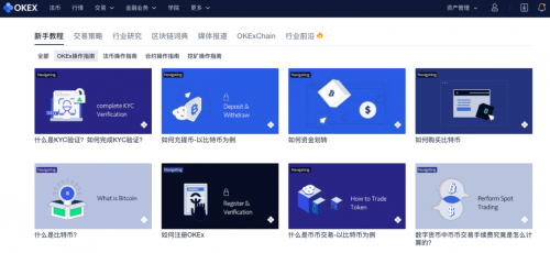 OKEx，區(qū)塊鏈科普的先行者