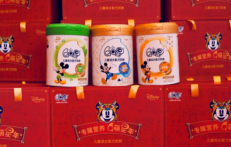 伊利QQ星兒童奶粉新品上市，持續(xù)加碼高端賽道