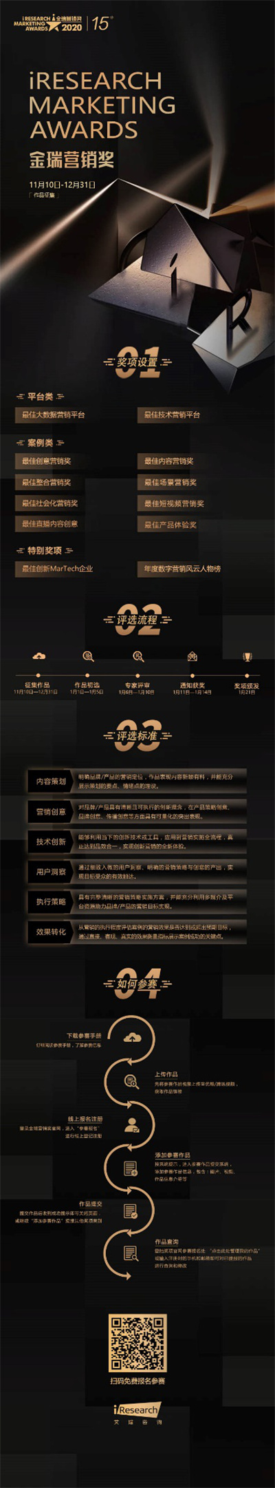 2020 iResearch Marketing Awards 金瑞營銷獎(jiǎng)作品火熱征集中！