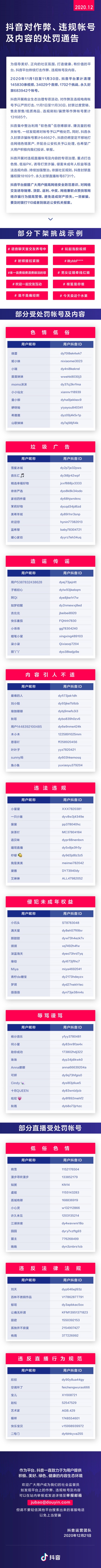 重拳打擊黑產(chǎn)詐騙，抖音11月封禁6萬個違規(guī)賬號