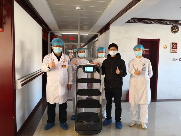 普渡機(jī)器人歡樂消2，精彩亮相2020深圳國(guó)際防疫物資用品展