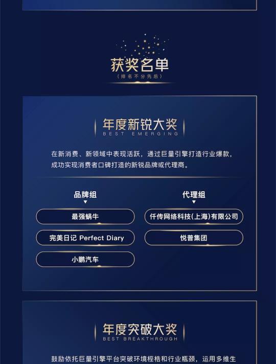 25個生意經營的標桿｜巨量引擎公布2020引擎獎名單