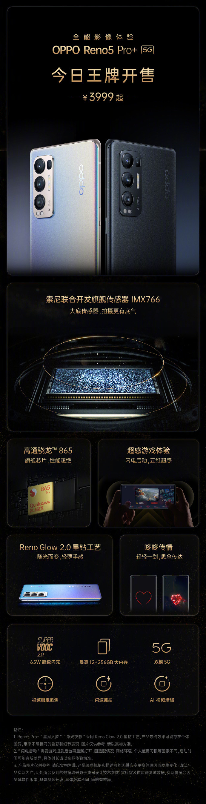 OPPO Reno5 Pro 開售海報(bào)