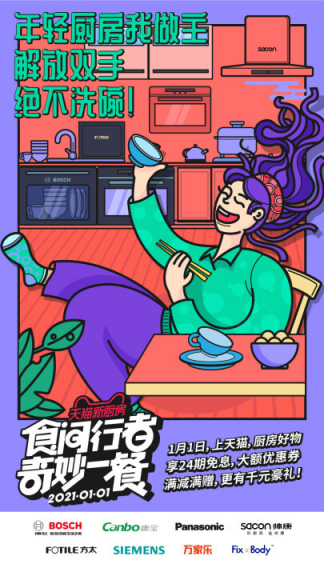 點(diǎn)燃年輕人下廚熱情，天貓“奇妙一餐”活動玩轉(zhuǎn)新世代營銷