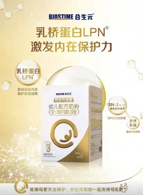 合生元派星榮膺年度口碑王，萬千媽媽見證TA的成長