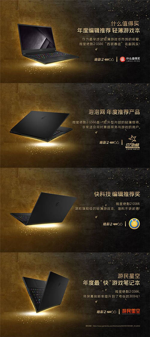 銳意進(jìn)取 沖破桎梏！微星筆記本斬獲媒體各大獎(jiǎng)項(xiàng)