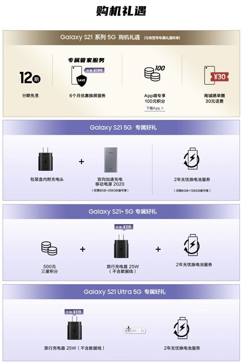 開年巨作 福利相贈(zèng) 快來?yè)屬?gòu)三星Galaxy S21 5G系列