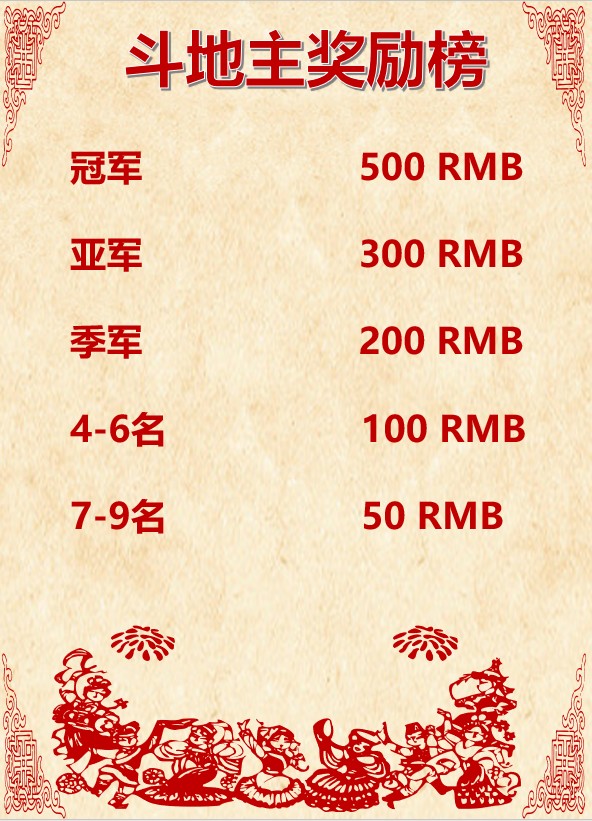WCAA斗地主春節(jié)期間賽事詳情公布！