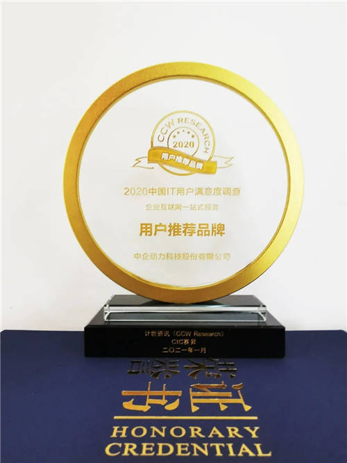 喜訊：中企動(dòng)力獲企業(yè)IT服務(wù)“雙冠王”
