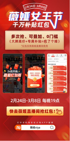 薇婭直播間下起紅包雨，主播補(bǔ)貼或成直播電商的常態(tài)
