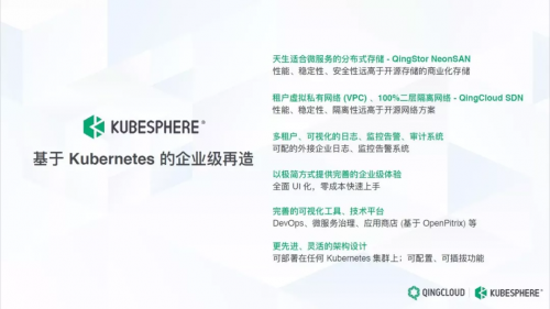 企業(yè)開啟云原生轉型的利器——青云科技KubeSphere容器平臺