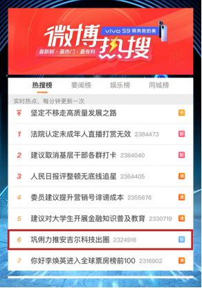 安吉爾高端銷量稱王，強勢引爆科技圈