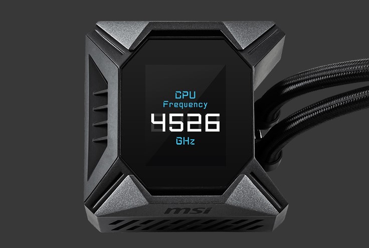 微星發(fā)布K360一體式水冷散熱器，自定義LCD顯示屏！