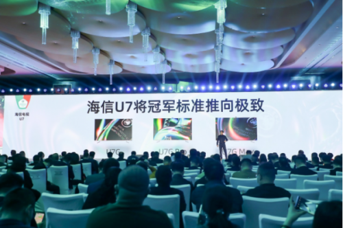 讓高端更流行！海信U7將成全球出貨最大電視單品