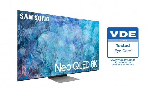VDE護眼認證加持，三星Neo QLED 8K 盡顯極簡主義美學修養(yǎng)