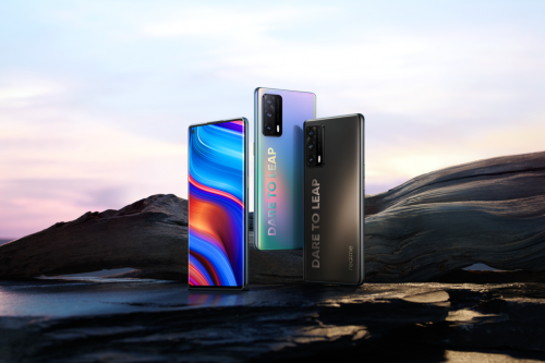 天空之城夢幻配色，realme首款曲面屏X7 Pro至尊版登場