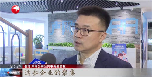 上海發(fā)布第二批14個特色產(chǎn)業(yè)園 聲網(wǎng)作為在線新經(jīng)濟企業(yè)代表受訪