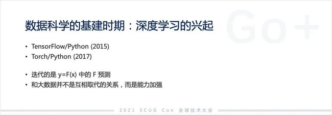 許式偉：相比 Python，我們可能更需要 Go+