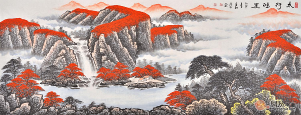 沙發(fā)后面掛什么畫旺財 據(jù)說這樣掛畫好運(yùn)一整年