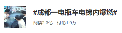 意外，痛心！電動車電梯內(nèi)7秒起火！
