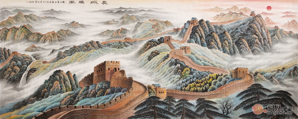 室內(nèi)背景墻裝飾畫選擇沒(méi)思路？看看畫家王寧山水畫