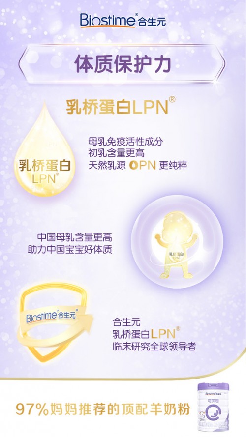 進(jìn)口羊奶粉排行榜哪款好？合生元羊奶粉煥新升級取得好成績
