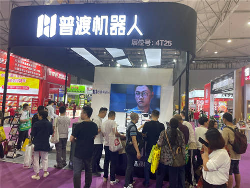 直擊成都火鍋展，普渡機(jī)器人現(xiàn)場成交多臺！