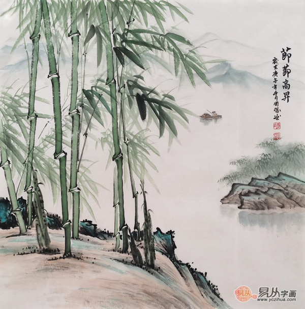 柔韌剛勁，挺拔灑脫——畫竹子的畫家李國勝作品欣賞