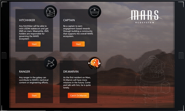 Mars新世代穩(wěn)定幣生態(tài)，開啟火星DEFI之旅