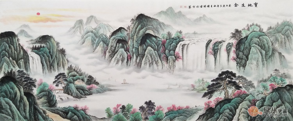 聚寶盆畫(huà)掛什么位置 可依據(jù)家宅的坐向來(lái)確定