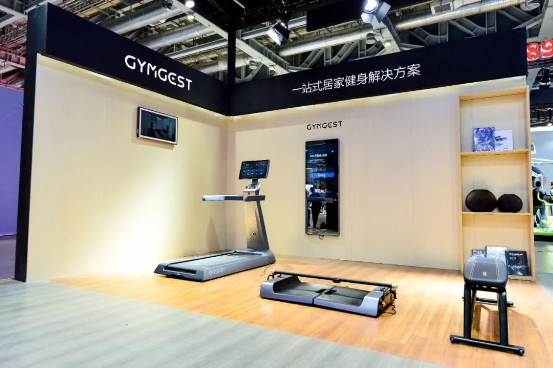 圓滿收官，GYMGEST攜新品跑步機(jī)、力量站亮相體博會!