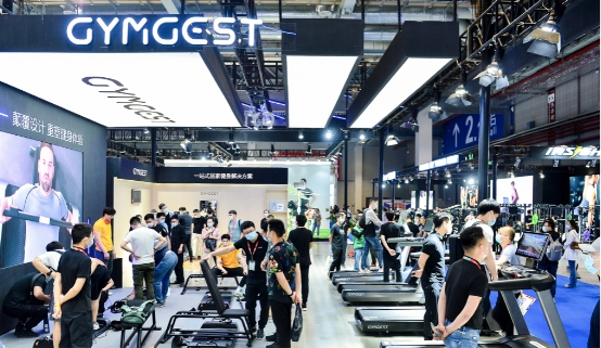 圓滿收官，GYMGEST攜新品跑步機(jī)、力量站亮相體博會!
