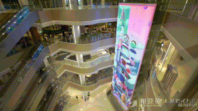 利亞德裸眼3D LED顯示屏，點亮多地網紅地標