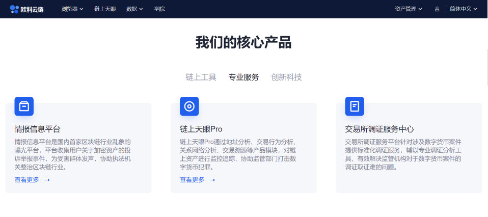 歐科云鏈鏈上天眼Pro“就位”科技助警反洗錢(qián)