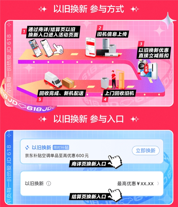 京東618火熱進(jìn)行時(shí)，“換新”家電，“煥新”你的生活！