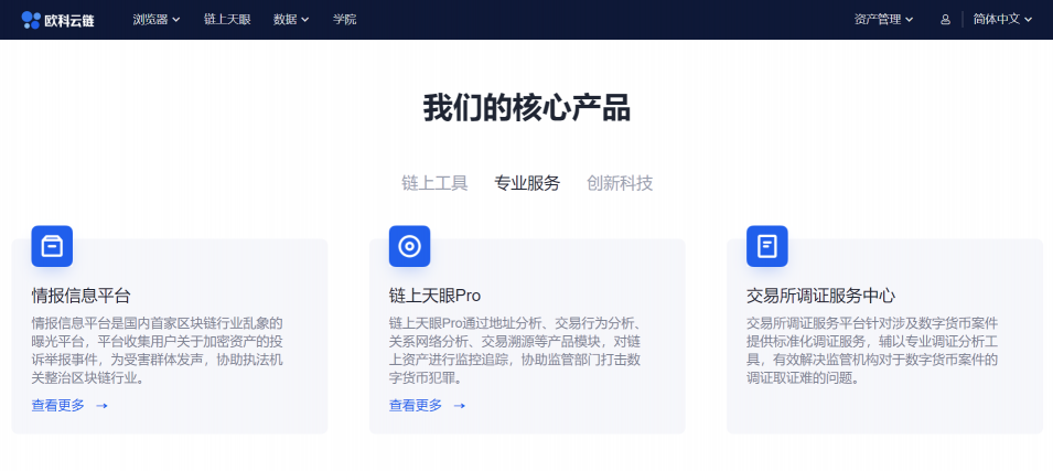 “中國版Chainalysis”升級，歐科云鏈鏈上天眼Pro智慧助警打擊加密貨幣犯罪