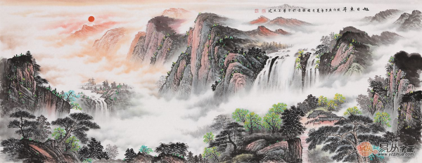 辦公室掛什么畫好 展現(xiàn)領導英氣的山水畫推薦