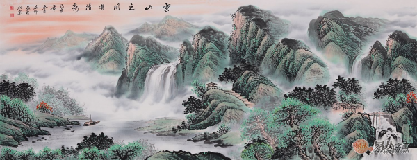 辦公室掛什么畫好 展現(xiàn)領導英氣的山水畫推薦