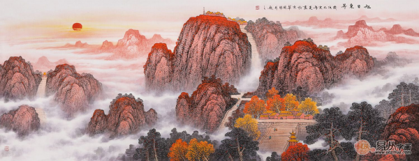 辦公室掛什么畫好 展現(xiàn)領導英氣的山水畫推薦