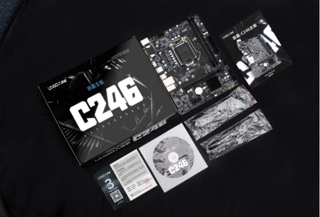 昂霸C246主板+全新英特爾E-2124處理器，i3i5缺貨優(yōu)選替代方案來了!
