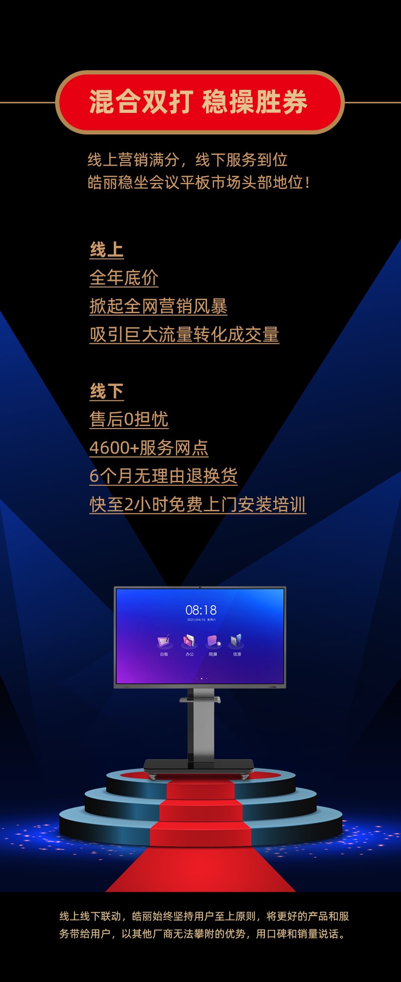 皓麗會(huì)議平板618再奪冠！
